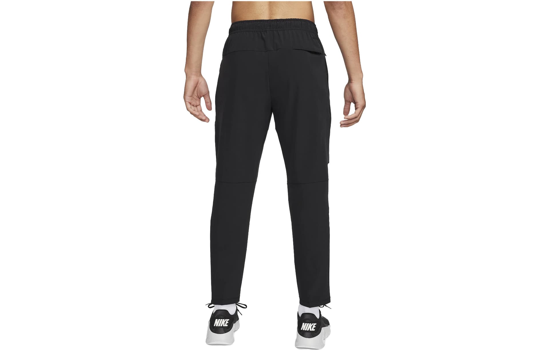 Штаны Nike Dri-Fit Вязаные Тренировочные Штаны Мужские Черные - изображение 2