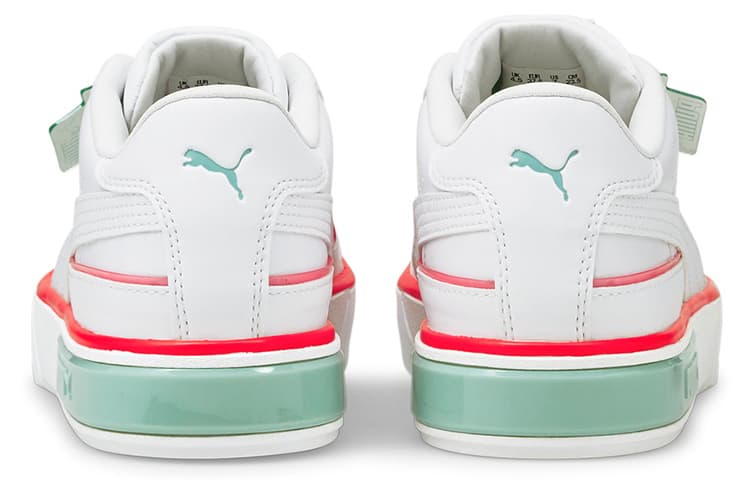 Кроссовки PUMA Cali White Green Orange - изображение 4
