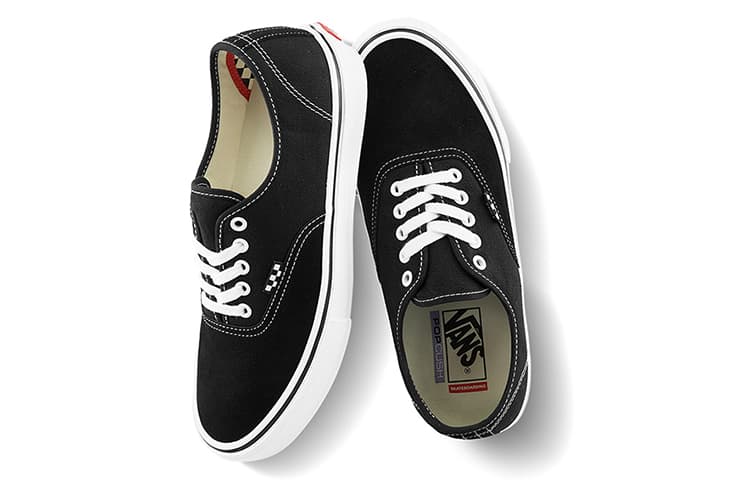 Кроссовки Vans Authentic Skate Classics Black - изображение 4