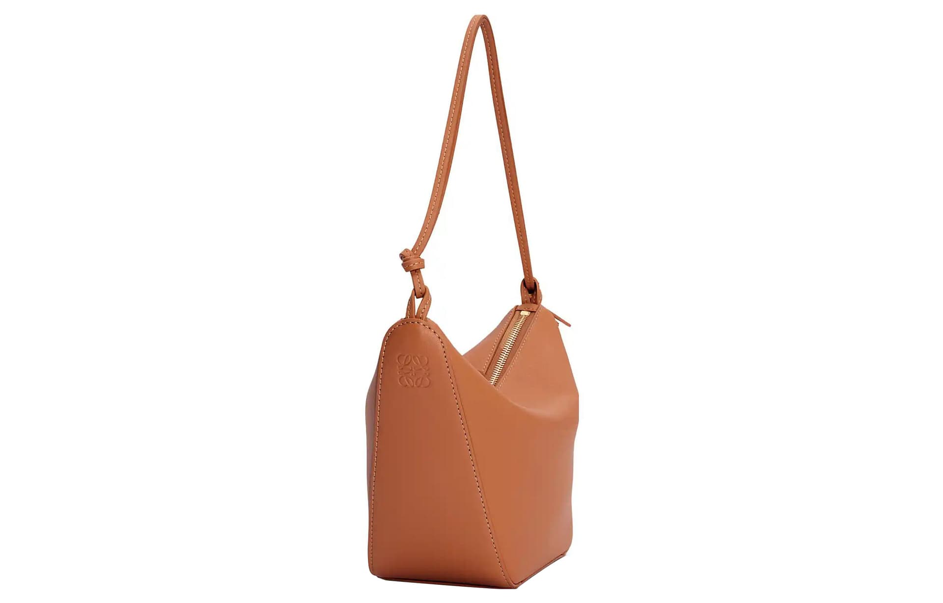 Мини-сумка LOEWE Hammock Mini Brown - изображение 2