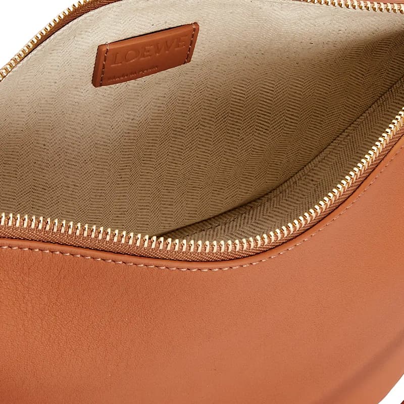 Мини-сумка LOEWE Hammock Mini Brown - изображение 7