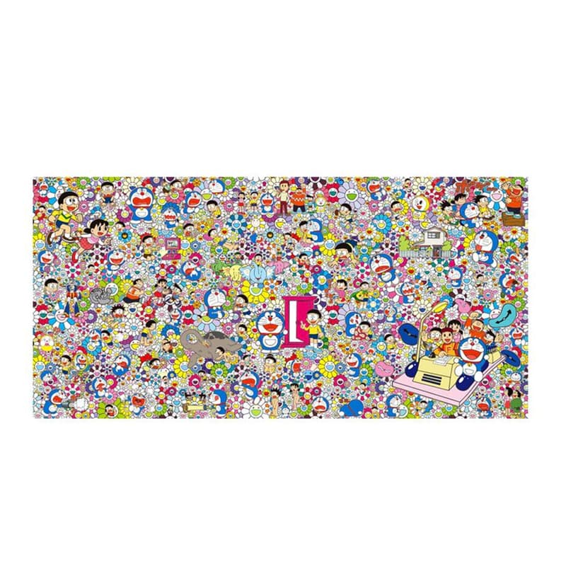 Murakami Takashi Sunflower Series Doraemon Puzzle - изображение 2