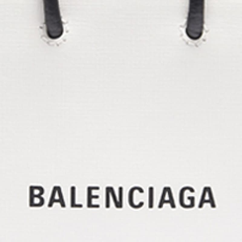 Сумка Balenciaga Logo Tote Bag White - изображение 5