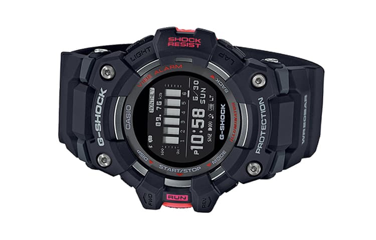 Часы CASIO G-SQUAD G-SHOCK LED GBD-100-1 - изображение 2