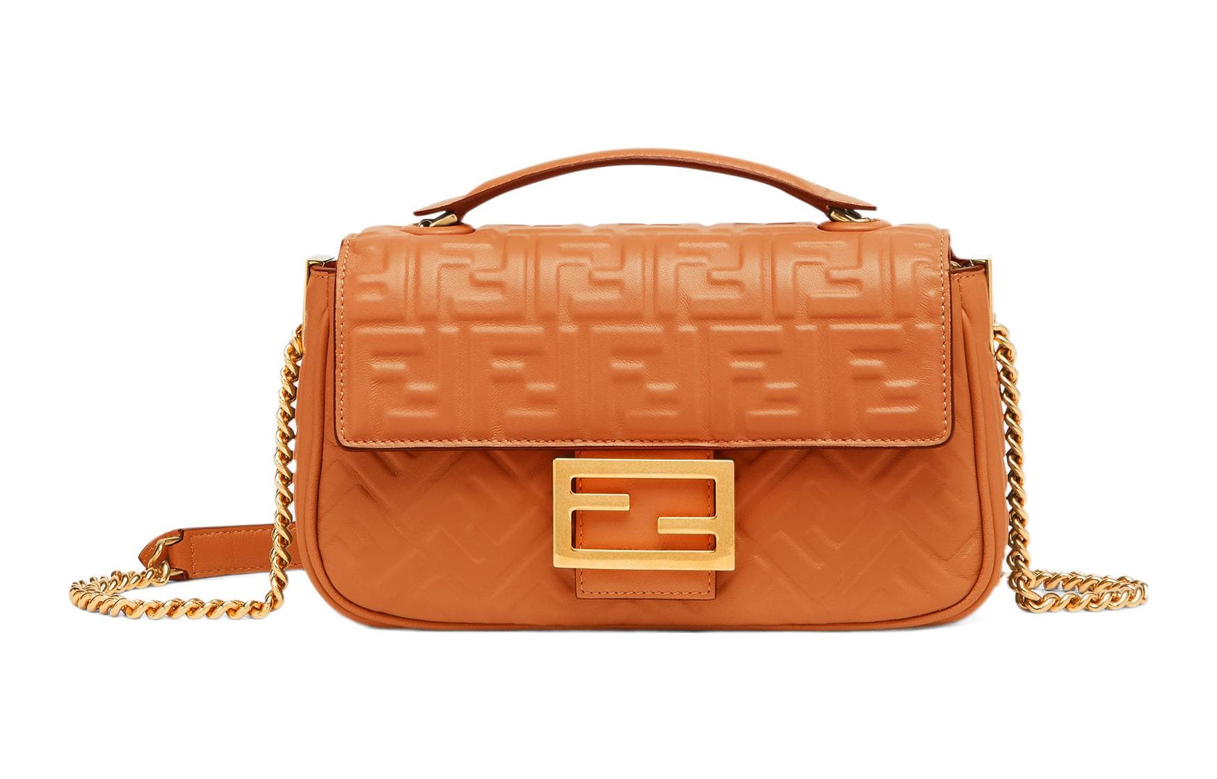 Сумка Fendi Baguette Brown - изображение 1