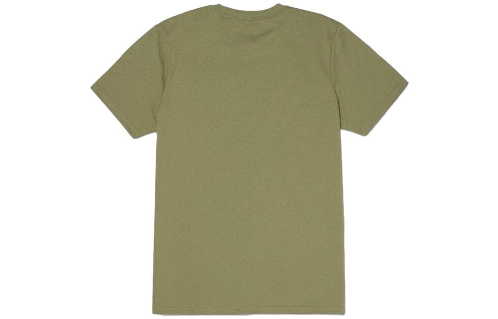 Футболка Vans Letter Print Crew Neck T-Shirt Green - изображение 2
