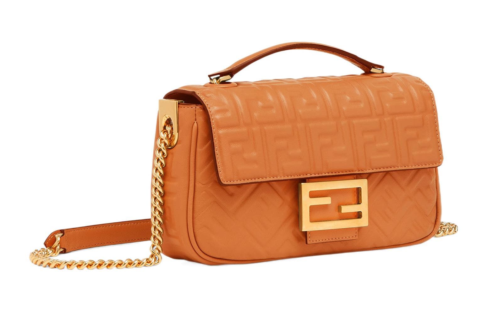 Сумка Fendi Baguette Brown - изображение 2