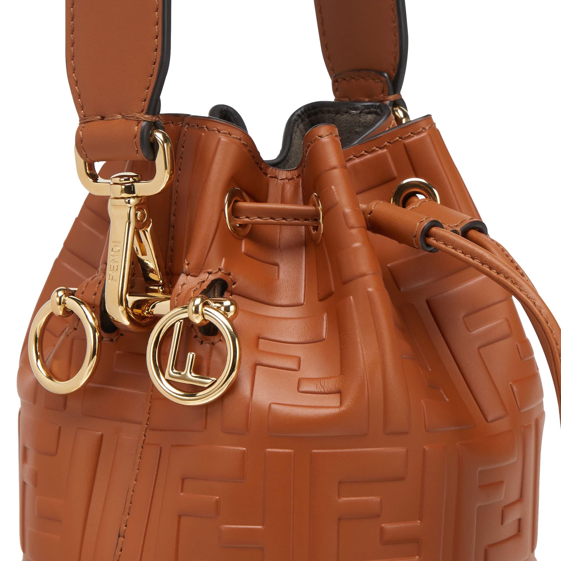 Сумка Fendi Mon Tresor Brown - изображение 5