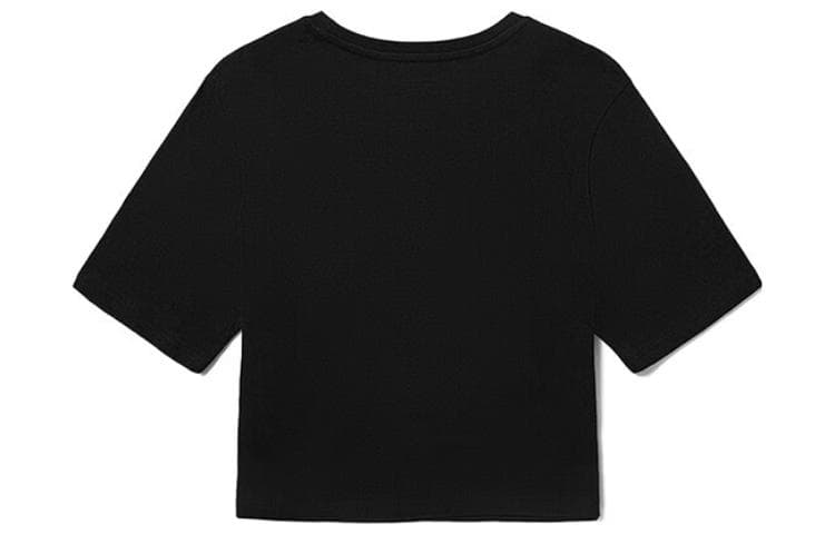 Футболка VANS Dove Crop Crew Черная Женская Футболка - изображение 2