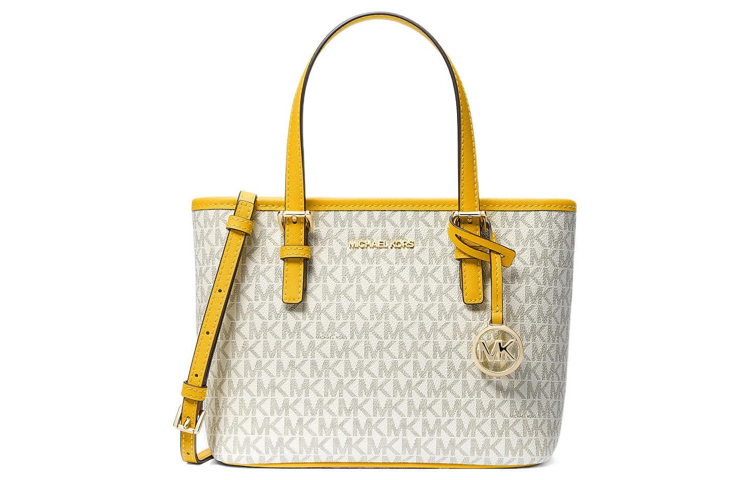 Сумка Michael Kors Jet Set Cream Yellow - изображение 1