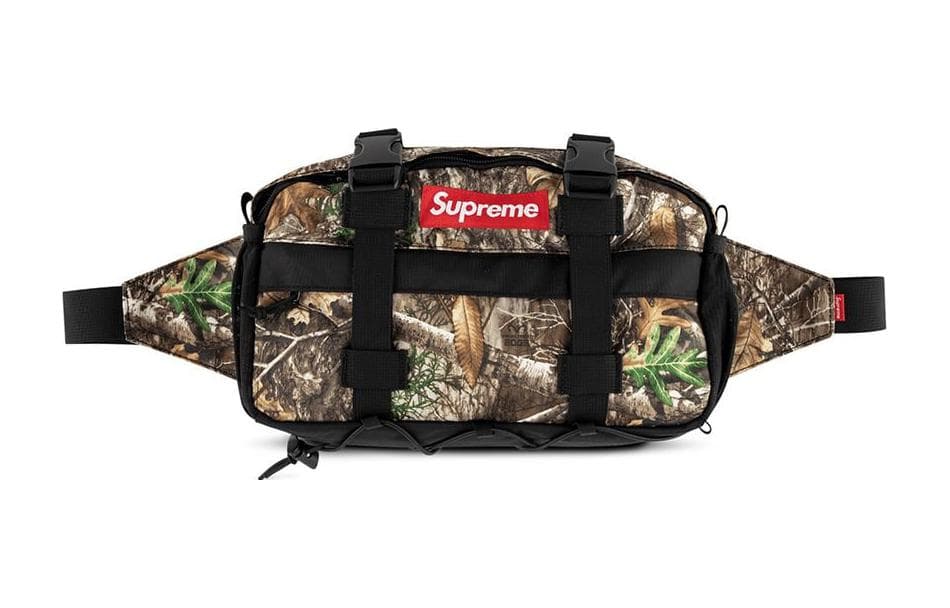 Поясная сумка Supreme 19FW Waist Bag Logo Embroidery Brown - изображение 3