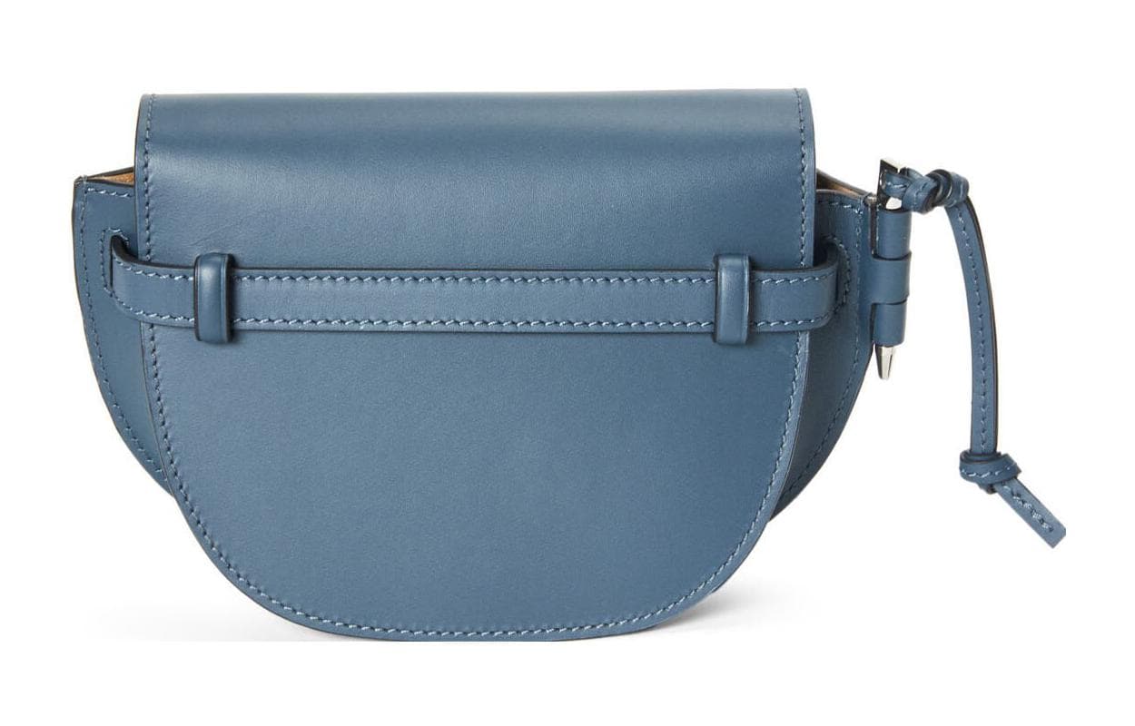 Сумка через плечо LOEWE Mini Puzzle Bag Blue - изображение 5