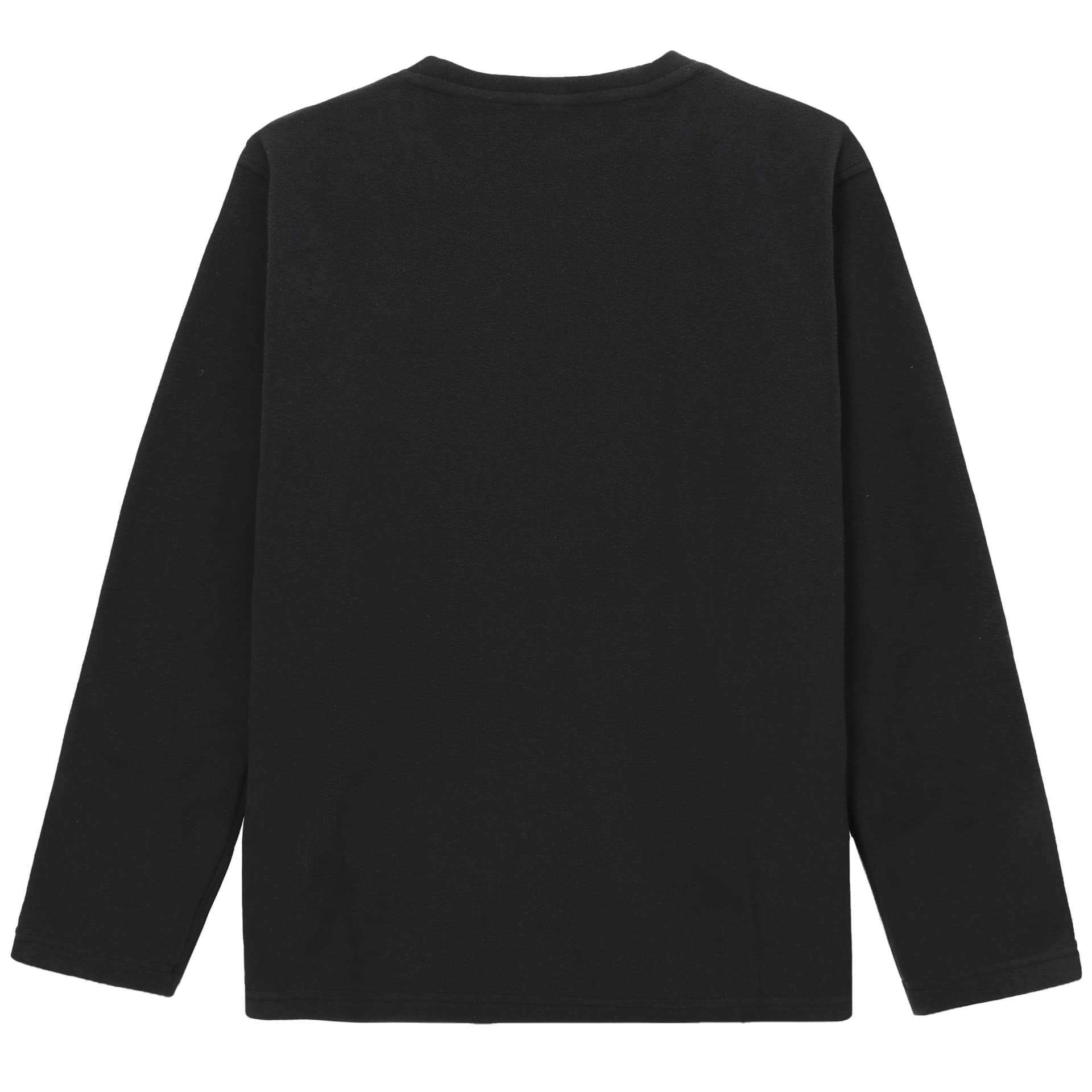 CAMEL Fleece Series Однотонный базовый свитшот с круглым вырезом, теплоизоляционный, мягкий и удобный, мужской - изображение 2