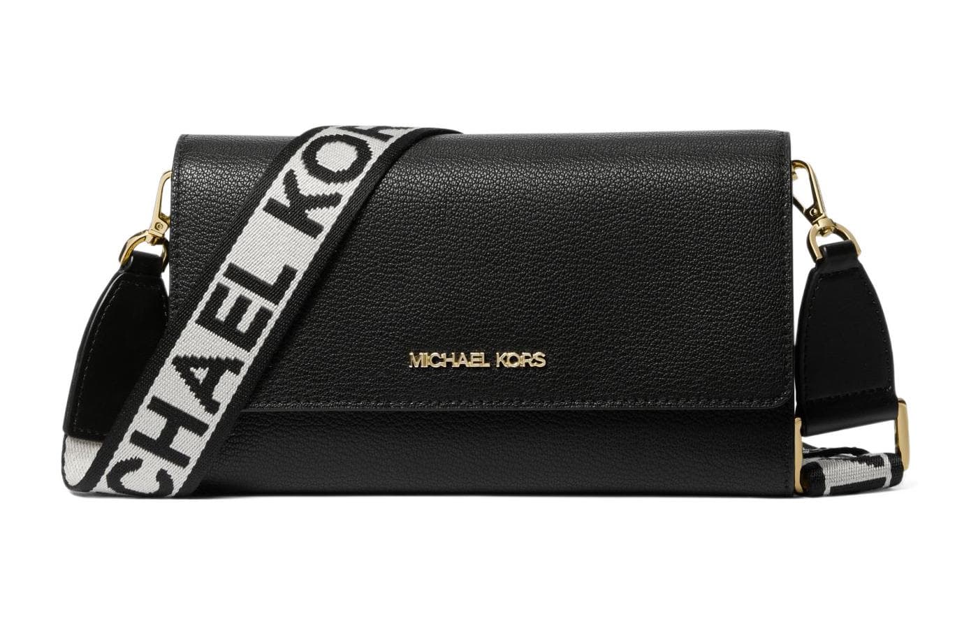 Сумка через плечо MICHAEL KORS Jet Set Кожа Сумка через плечо Большая Женская Черная - изображение 1