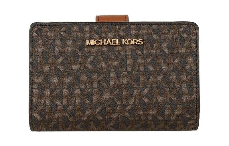 Кошелек MICHAEL KORS ПВХ (поливинилхлорид) Кожа Кошелек Женский Коричневый - изображение 1