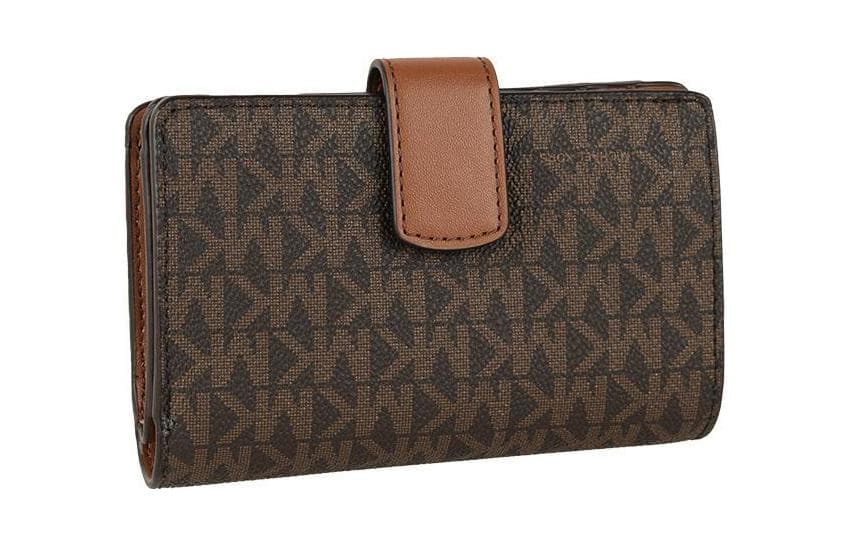 Кошелек MICHAEL KORS ПВХ (поливинилхлорид) Кожа Кошелек Женский Коричневый - изображение 4