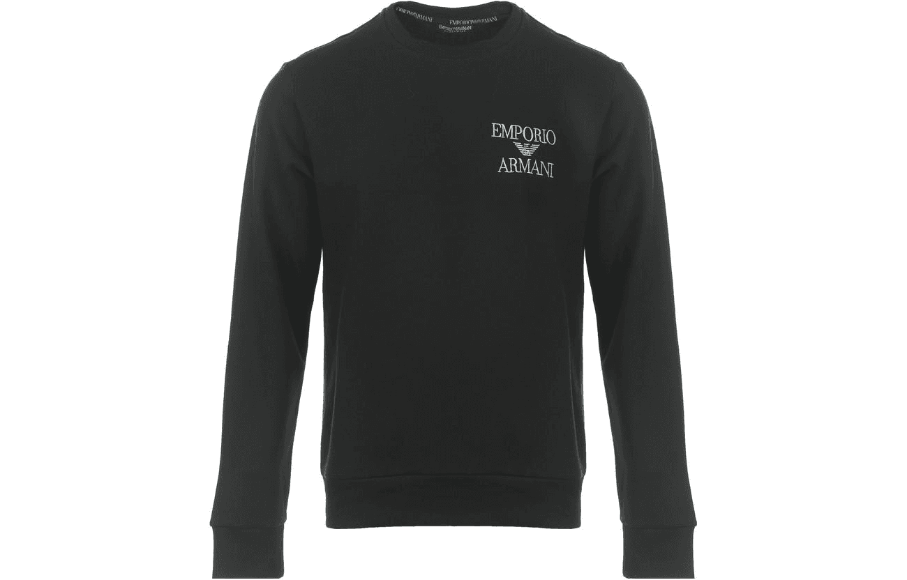 EMPORIO ARMANI FW23 Толстовка комплект мужской черный - изображение 2