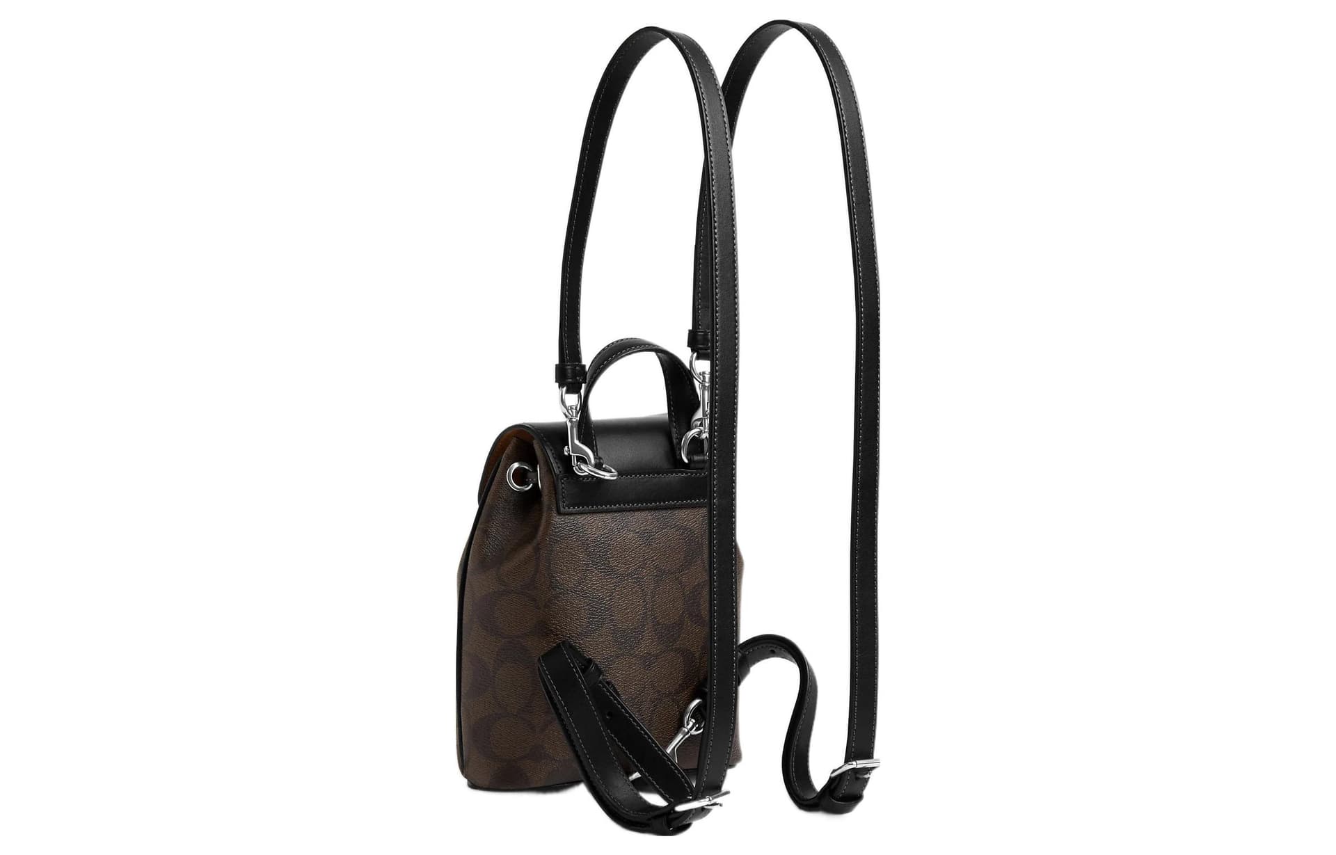 Рюкзак COACH Amelia 16 Black Brown - изображение 2