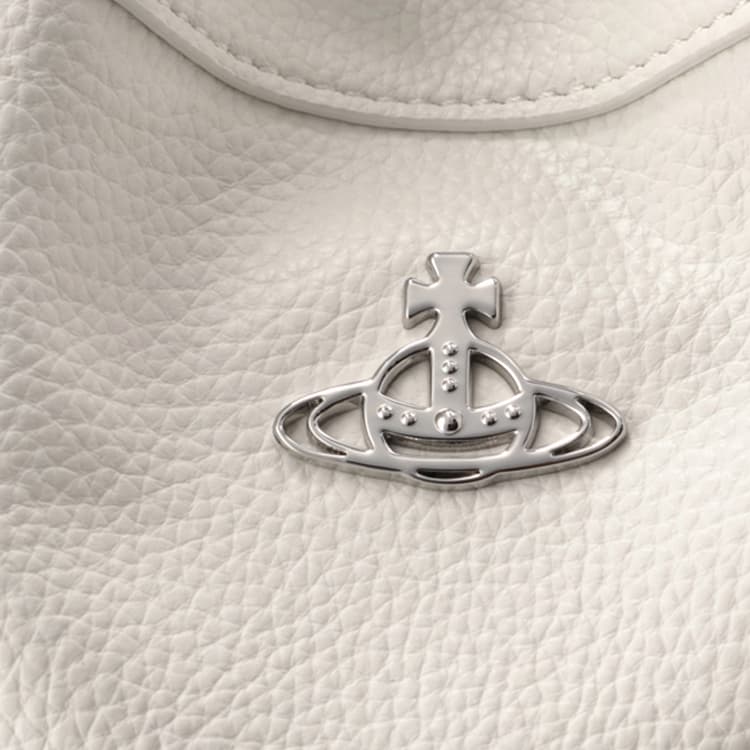 Сумка через плечо Vivienne Westwood Saturn Logo Bucket Bag - изображение 7