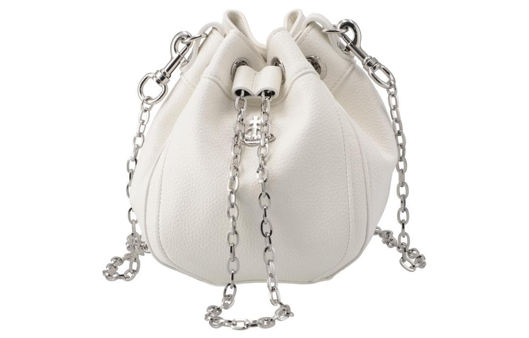 Сумка через плечо Vivienne Westwood Saturn Logo Bucket Bag - изображение 1