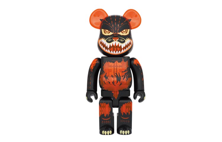 Фигурка BE@RBRICK Godzilla Transparent Flame Edition - изображение 2