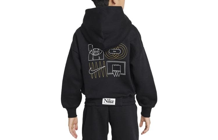 Nike Черный Детский Толстовка - изображение 2