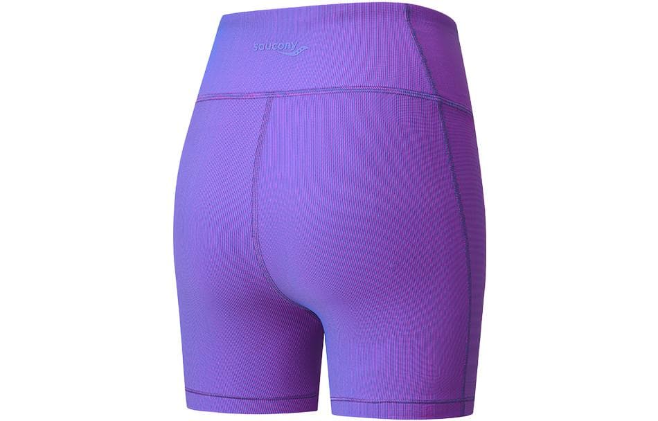 Saucony Фиолетово-синие Женские Спортивные Шорты - изображение 2