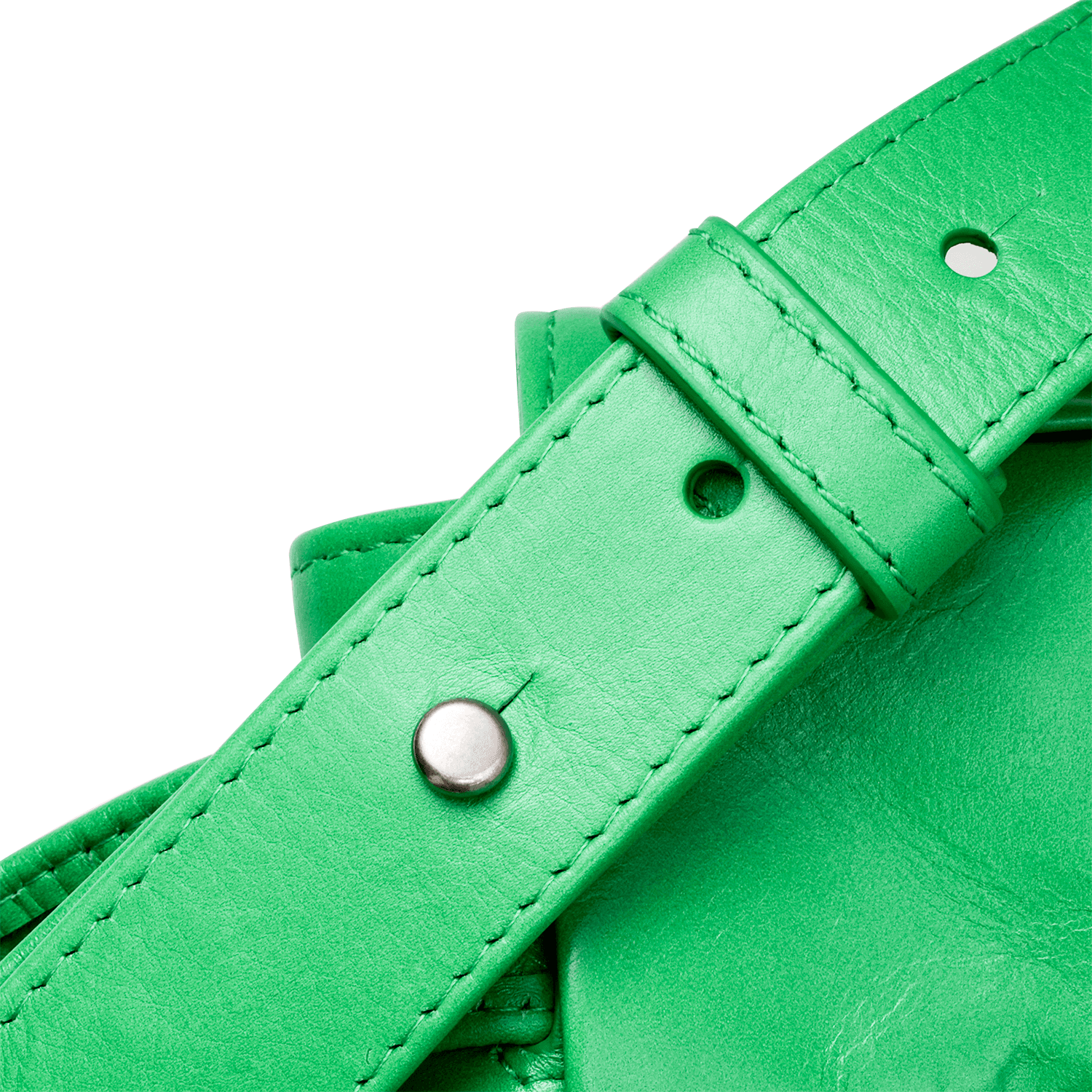 Сумка через плечо Bottega Veneta Cassette Belt Parakeet Green - изображение 7