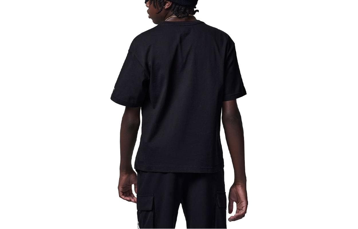 Футболка Jordan Varsity Jumpman Футболка Черная Детская - изображение 2