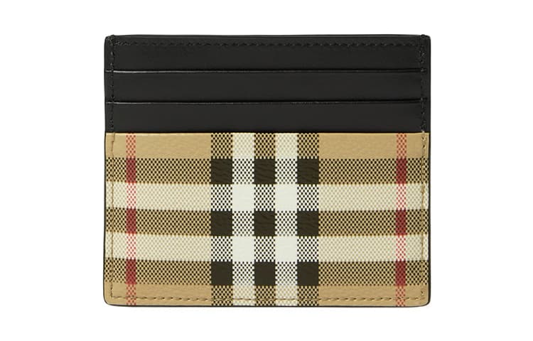 Картхолдер Burberry PU (полиуретан) Полиуретан Картхолдер Женский Архивный Бежевый - изображение 1
