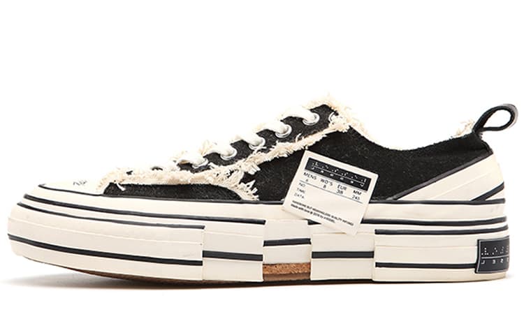 Кеды xVESSEL G.O.P. LOWS Black KN9550 - изображение 1