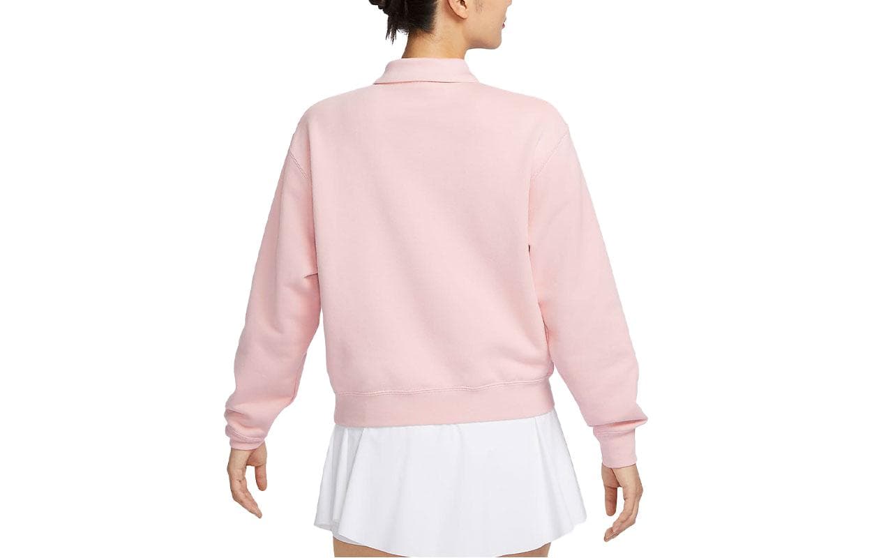 NIKE Oxford Розовый Женские Поло - изображение 2