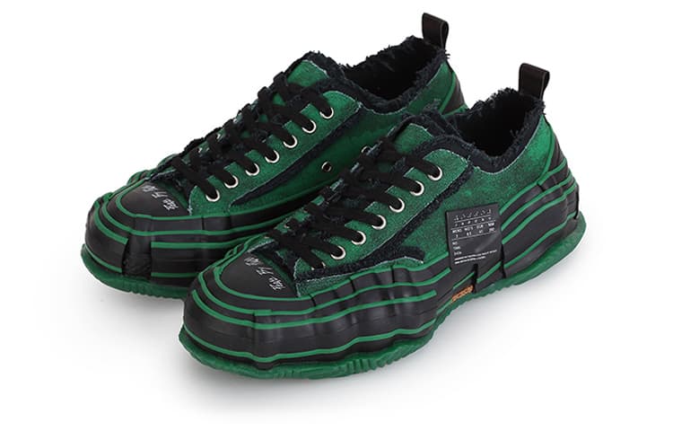 Кеды xVESSEL G.O.P. Lows O.G. "Matrix Green" - изображение 2