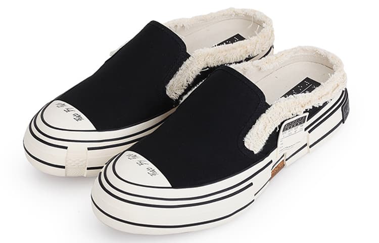 Кеды xVESSEL G.O.P. Black Slip On No Laces - изображение 2