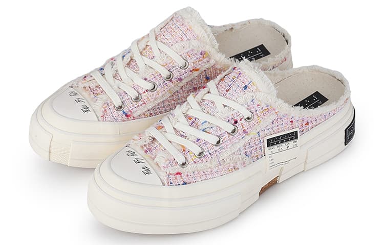 Кеды xVESSEL G.O.P. Slip On "Pink Tweed" - изображение 9