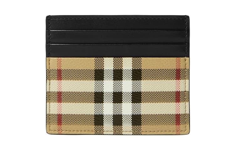 Картхолдер Burberry PU (полиуретан) Полиуретан Картхолдер Женский Архивный Бежевый - изображение 3