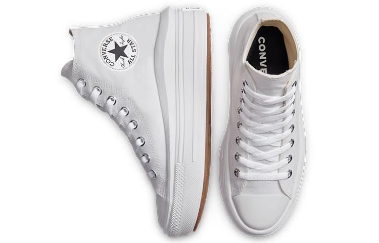 Кроссовки Converse Chuck Taylor All Star Move White - изображение 4