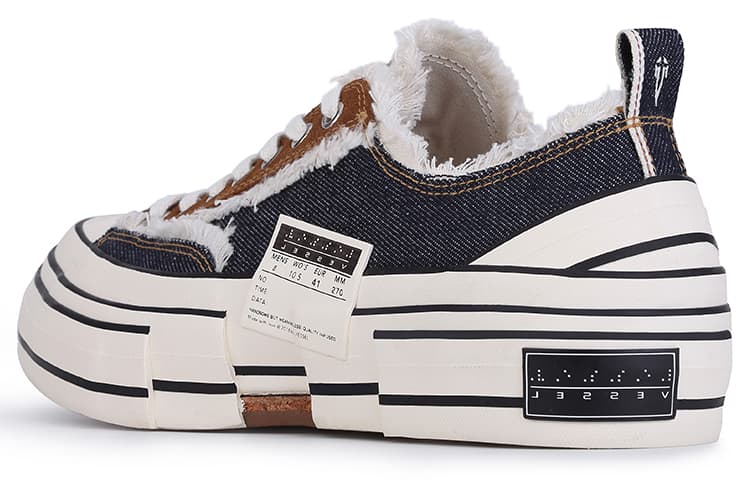 Кеды xVESSEL G.O.P. Lows Denim - изображение 2