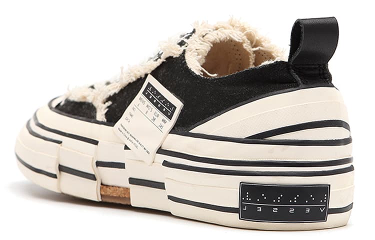 Кеды xVESSEL G.O.P. LOWS Black KN9550 - изображение 4