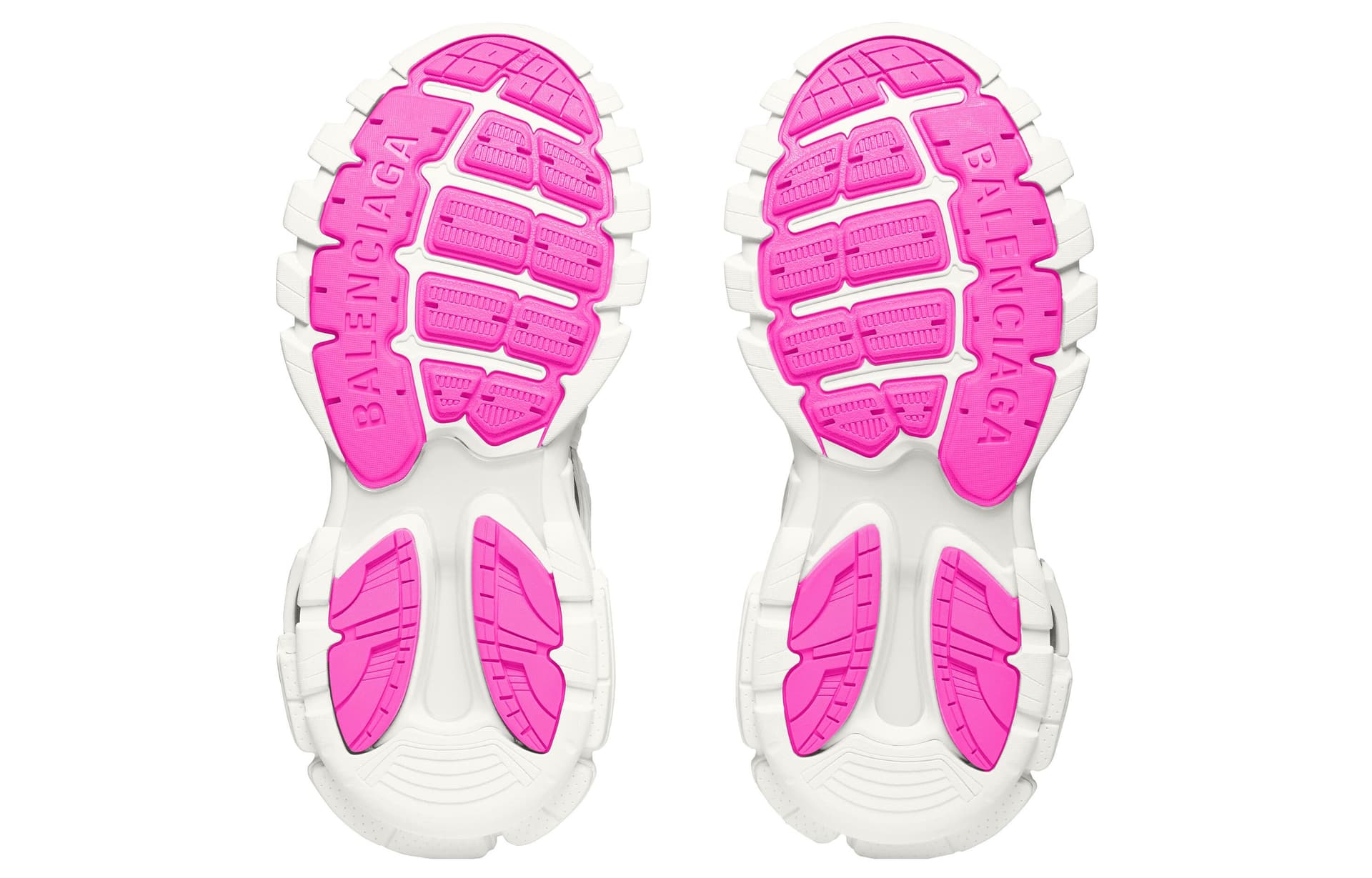 Кроссовки Adidas Originals x Balenciaga Track Forum Low Топ Толстая подошва Кроссовки Женские Белые Розовые - изображение 5