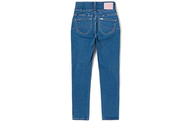 Джинсы Lee Medium Light Blue Women's Jeans Ли Медиум Светло-Синий Женские Джинсы - изображение 2