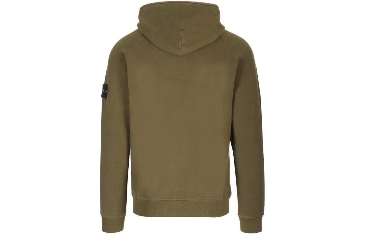 Худи STONE ISLAND Толстовка Мужская Оливково-зеленый - изображение 2