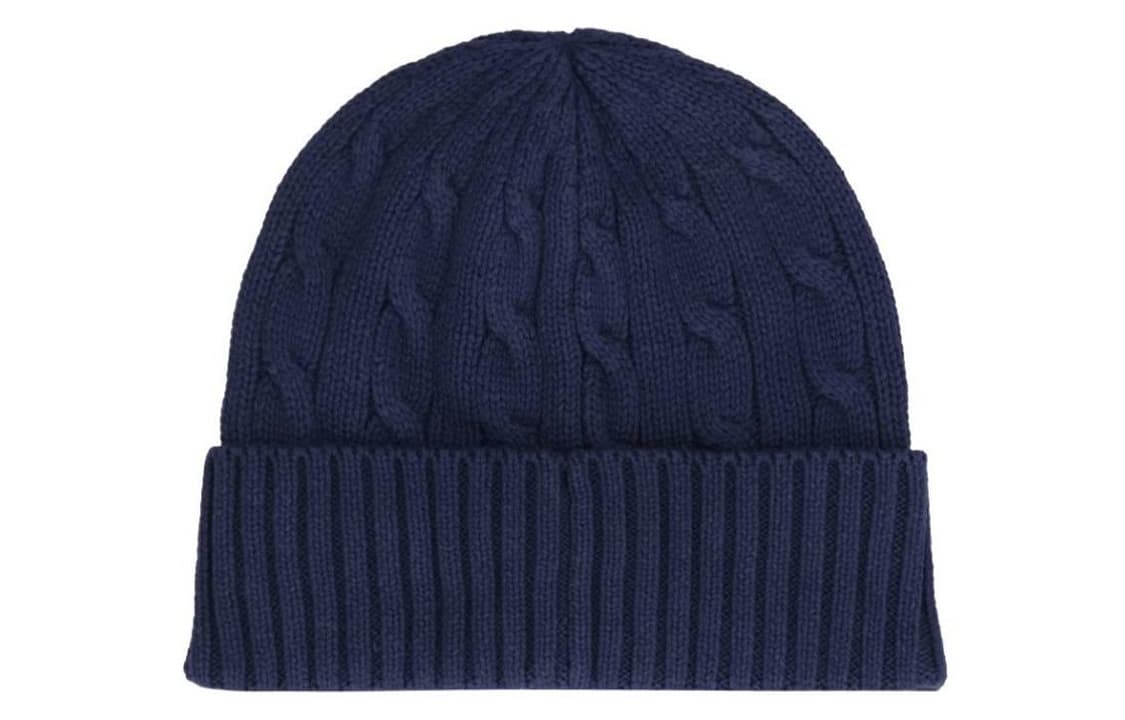 Шапка Polo Ralph Lauren Хлопковое волокно Шапки-бини Женские Синий - изображение 2