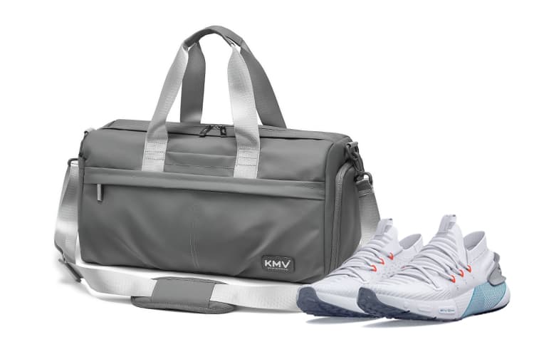 Спортивная сумка KMV Gym Bag Black/Grey - изображение 1