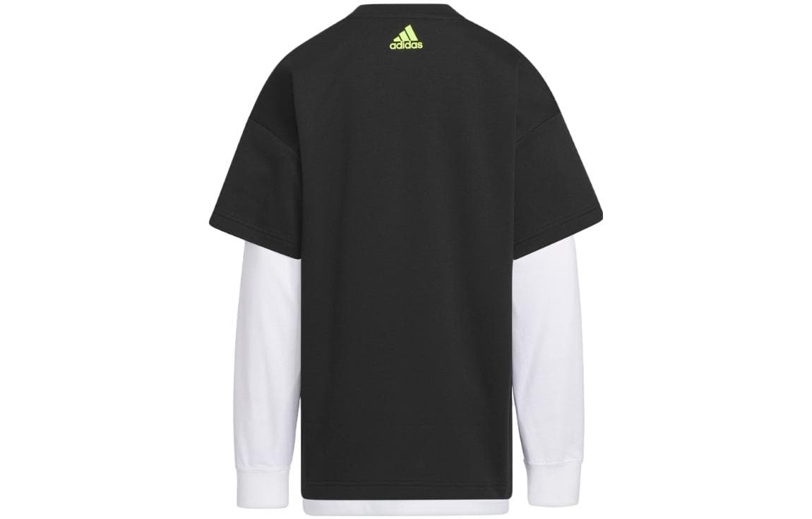 Футболка Adidas Черные Детские Футболки - изображение 2