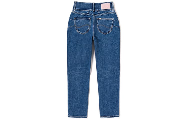 Джинсы Lee Medium Dark Blue Women's Jeans Ли Мид Темно-Синий Женские Джинсы - изображение 2