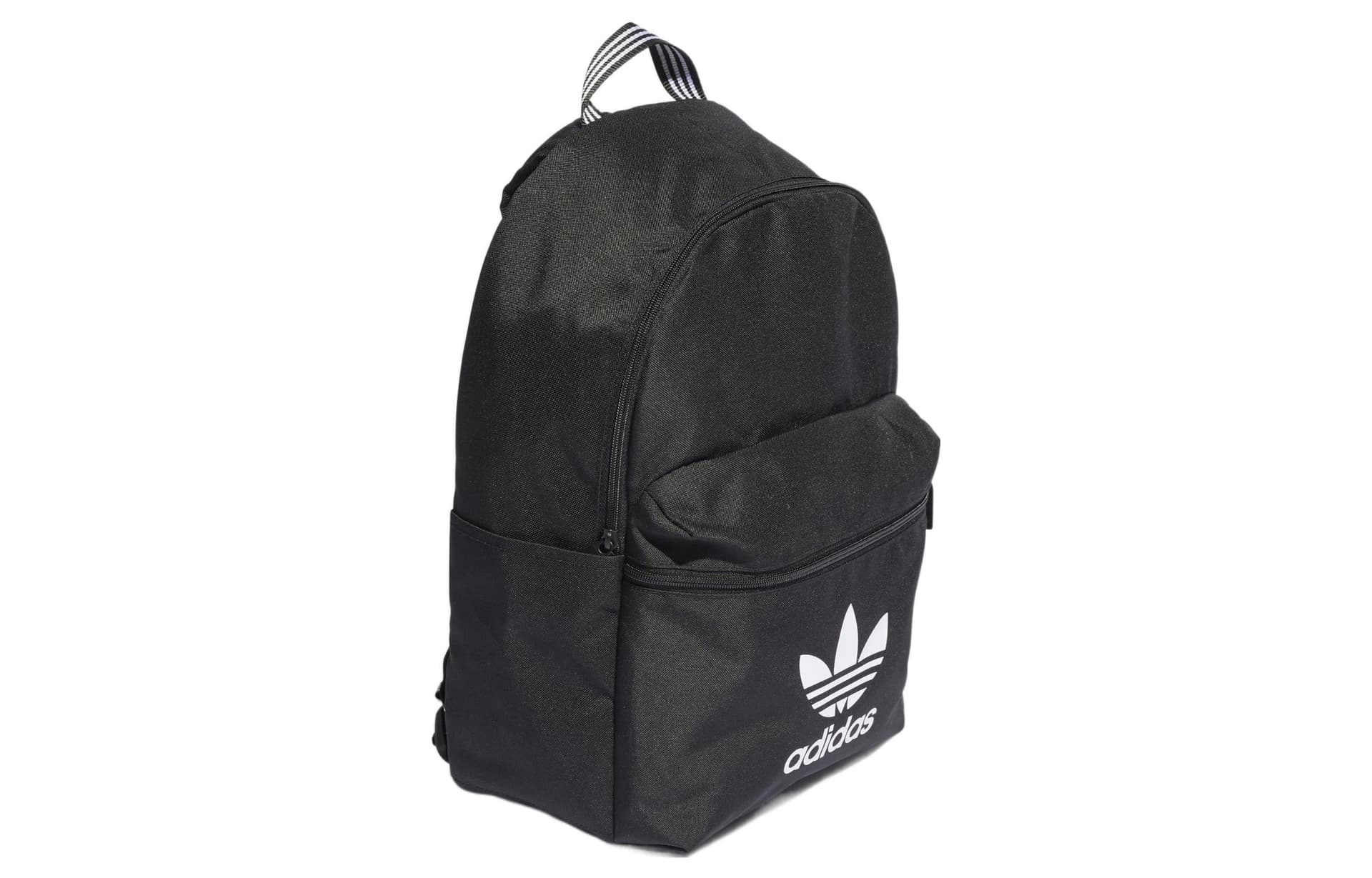Рюкзак Adidas Originals Trefoil Adicolor Логотип Бренда Переработанный Полиэстер Рюкзак Унисекс Черный - изображение 2
