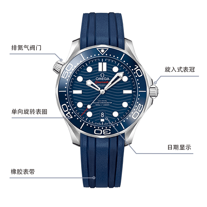 Часы OMEGA 42mm 210.32.42.20.03.001 - изображение 3