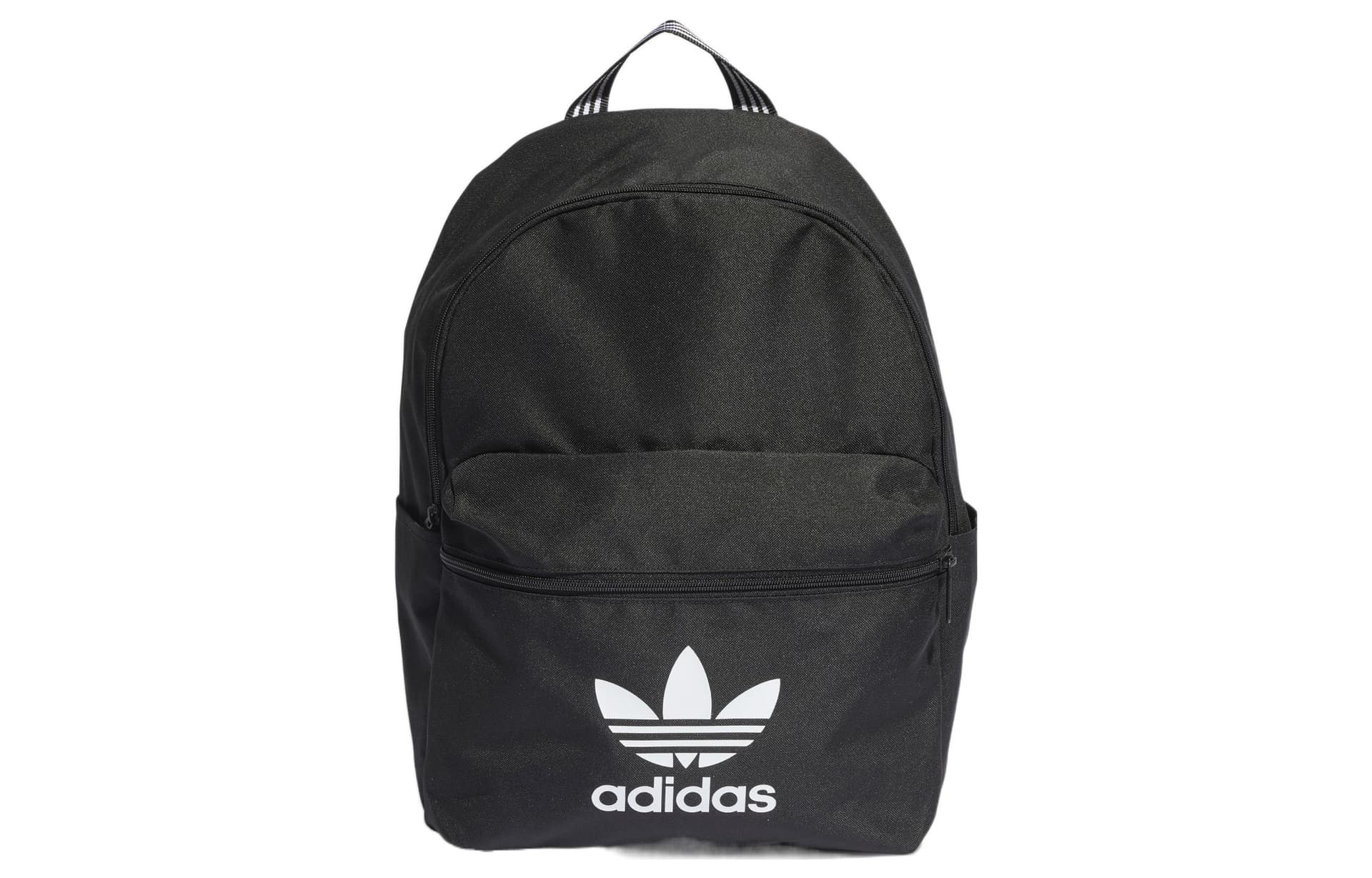 Рюкзак Adidas Originals Trefoil Adicolor Логотип Бренда Переработанный Полиэстер Рюкзак Унисекс Черный - изображение 1
