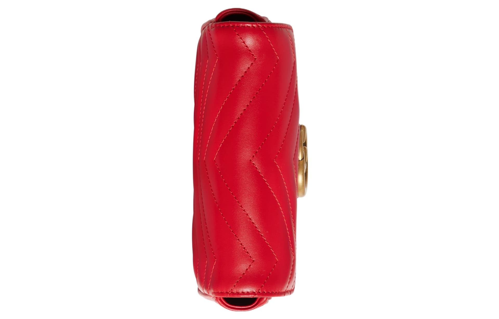 Сумка через плечо Gucci Marmont Mini Red - изображение 6